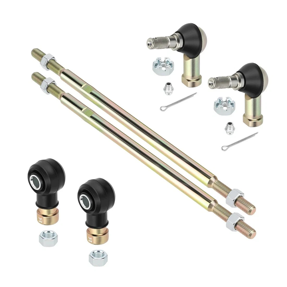 2 Tie Rod End Kit for Polaris Sportsman 335 400 500, Scrambler 400 500 (2000–2014)