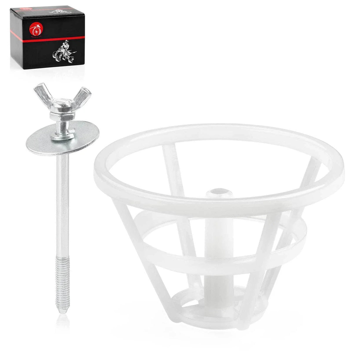 Air Filter Cage Holder + Bolt for Kawasaki KX65 KX80 KX85 KX100 KX112 (2000–2023) 13091-1696