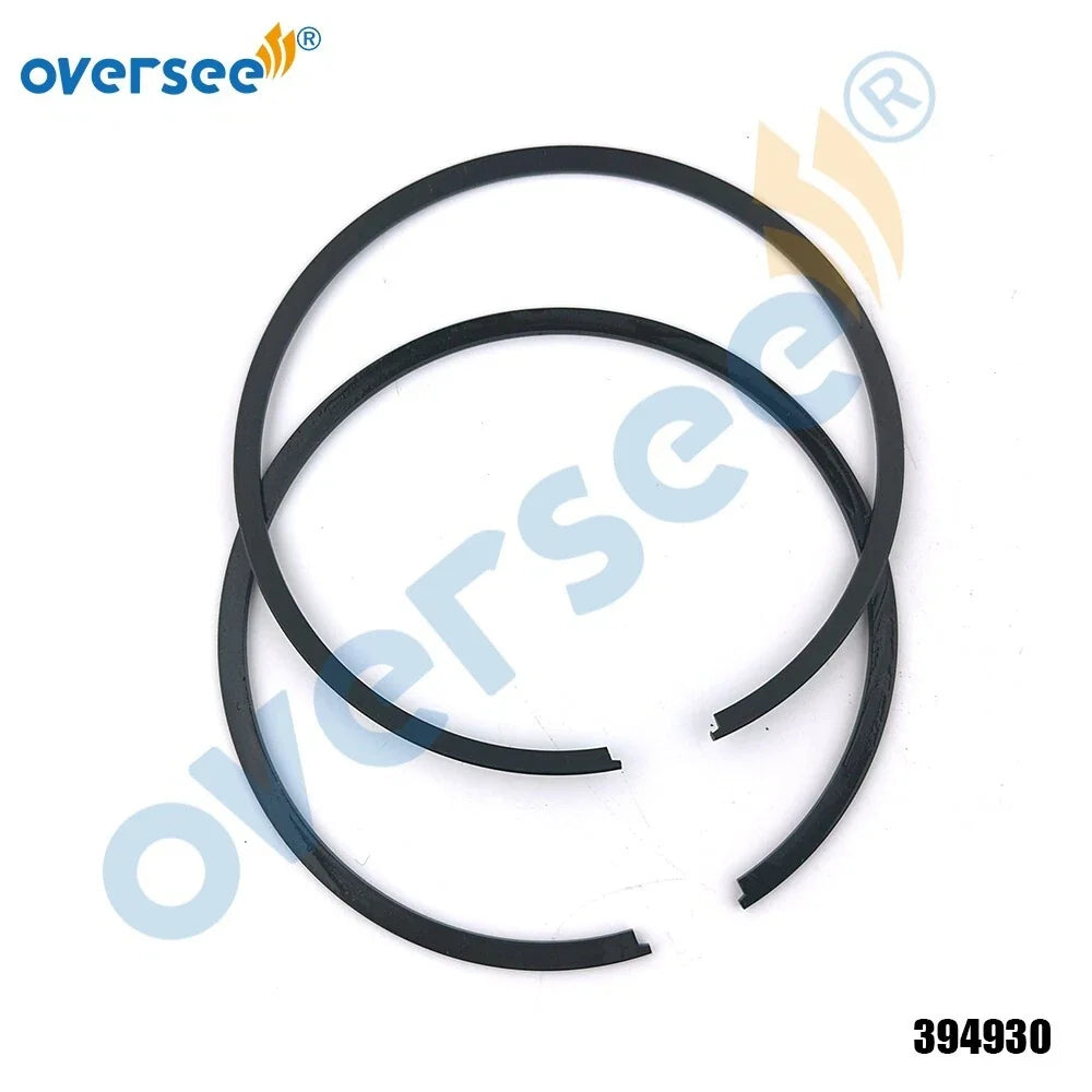 Set of 2 Piston Ring Sets 394930 for Evinrude Johnson (1985–300HP)