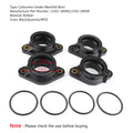 Set of 4 Carburetor Intake Manifold Boots for Suzuki GSF1250 Bandit (2007–2012) T9