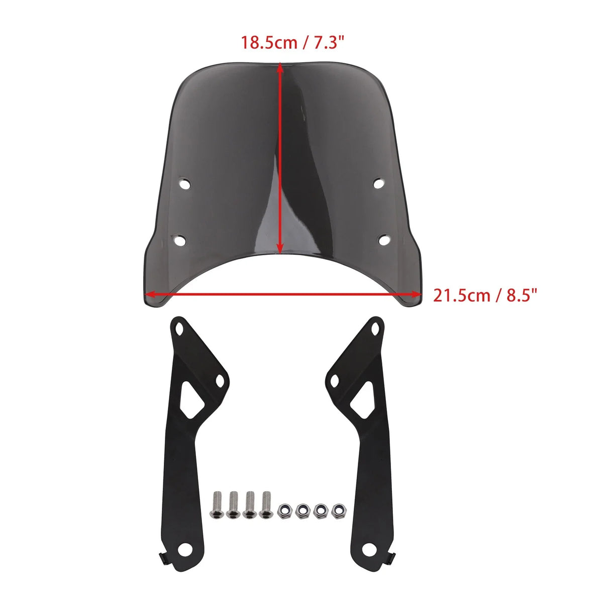Windshield WindScreen for Honda CB350C GB350C (2024–2025) Gray