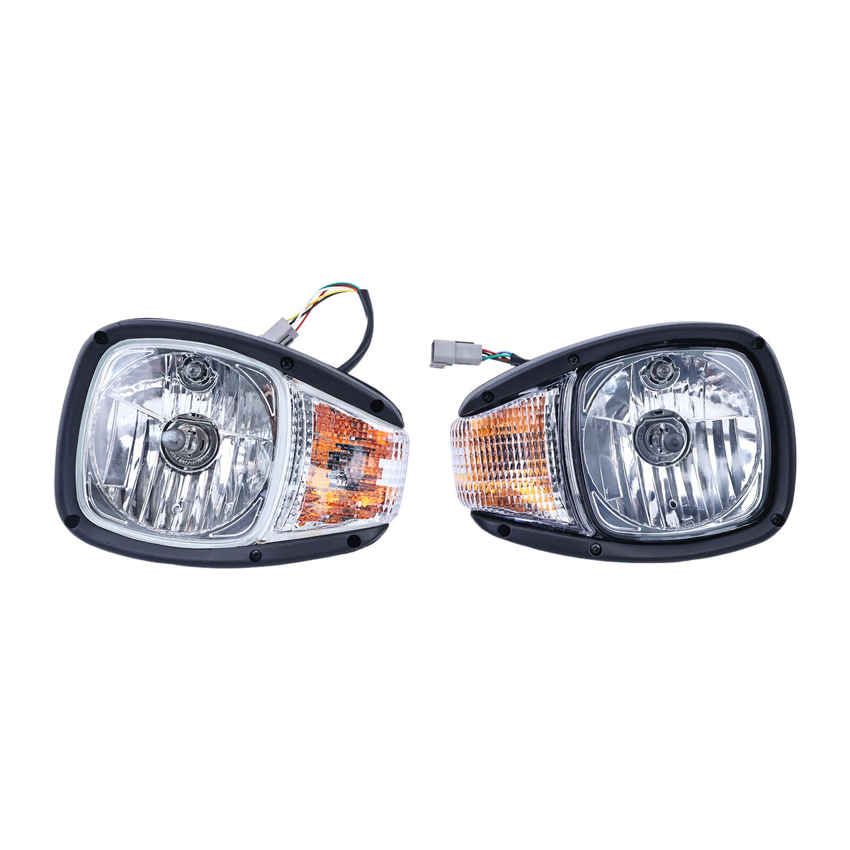 24V LH & RH Headlight 195-0189 195-0190 for Caterpillar 259D 262C 279C 289C 272D