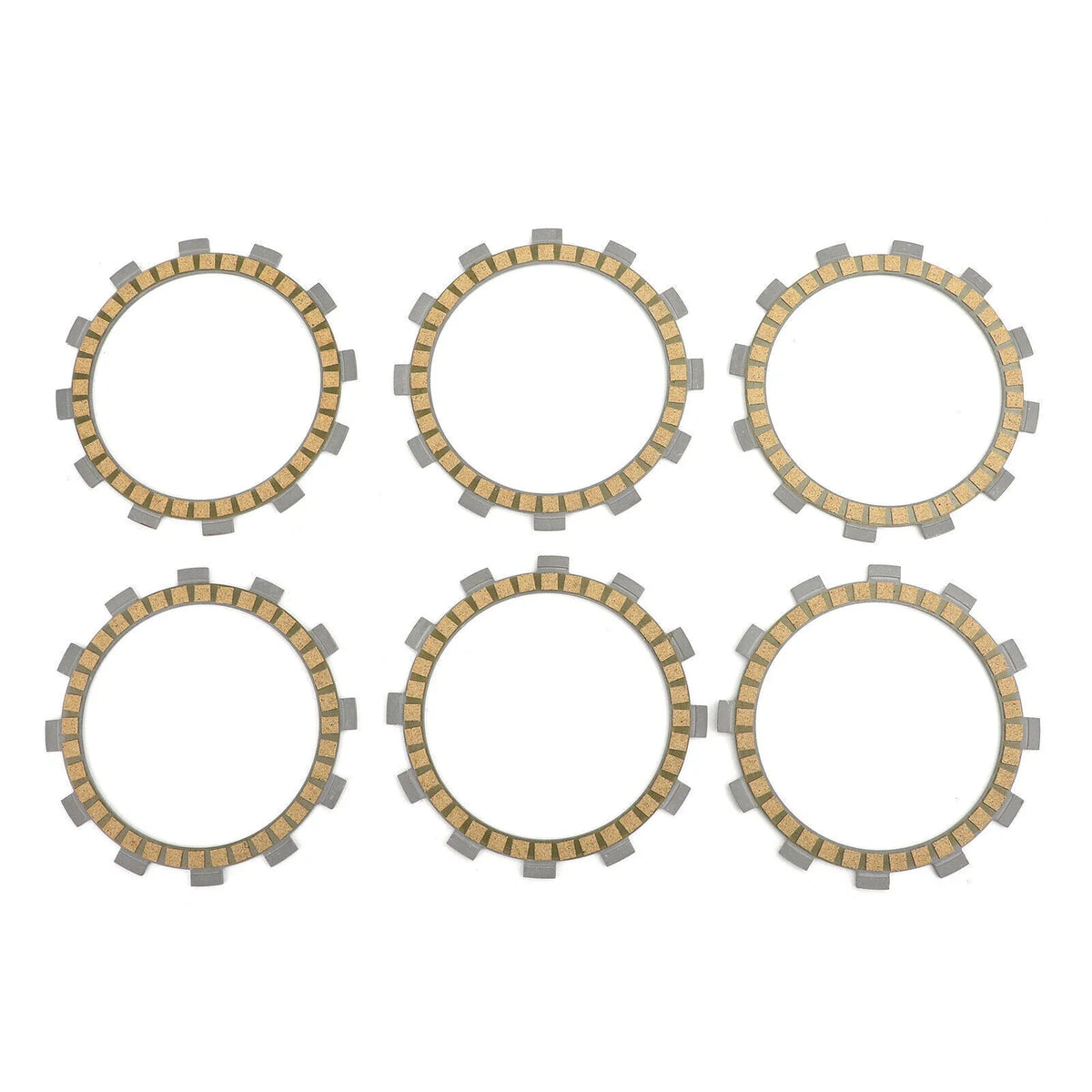 Clutch Friction Plate Kit for Yamaha YFM250R/RX, TT250R/RL, TTR250, XT250 (2006–2023)