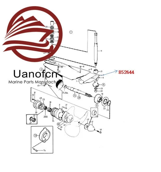 Penta Non-return Valve for Volvo (Replace 852644)