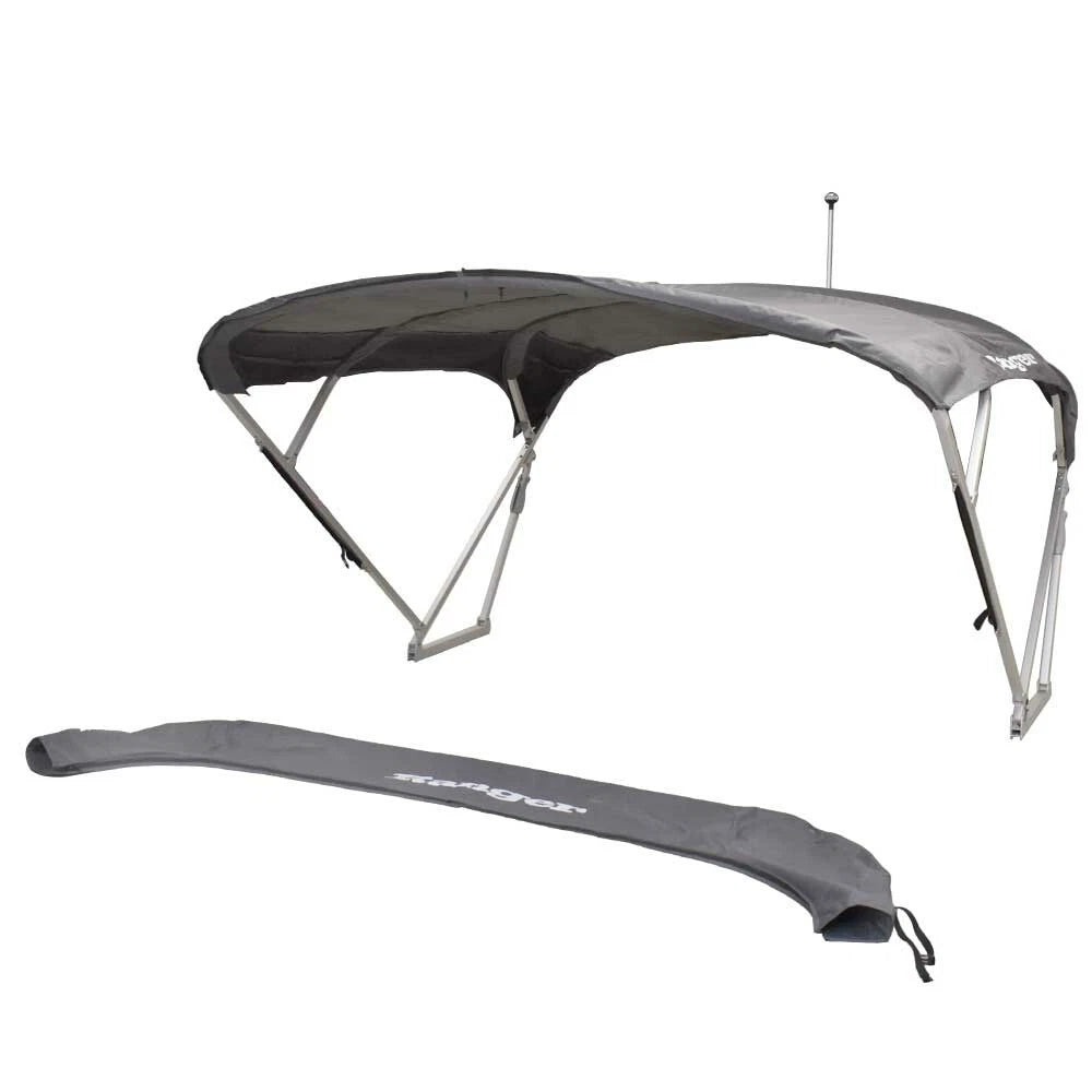 Ranger Pontoon Boat Bimini Top 45805-11 - Reata Gray 101 1/2-105 1/2 Inch