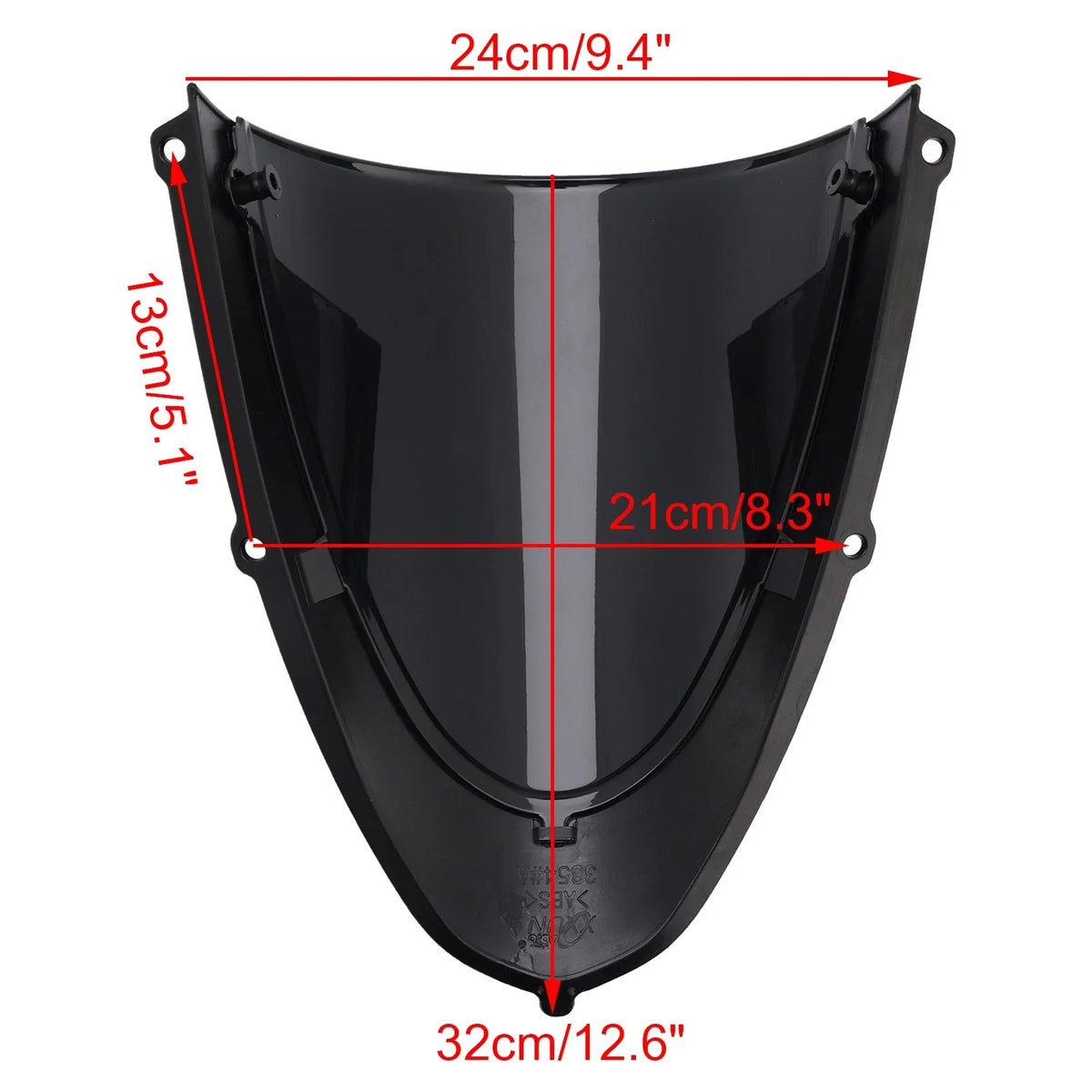 Headlight Fairing Windshield for Aprilia RS 660 (2020–2024) Gloss Black
