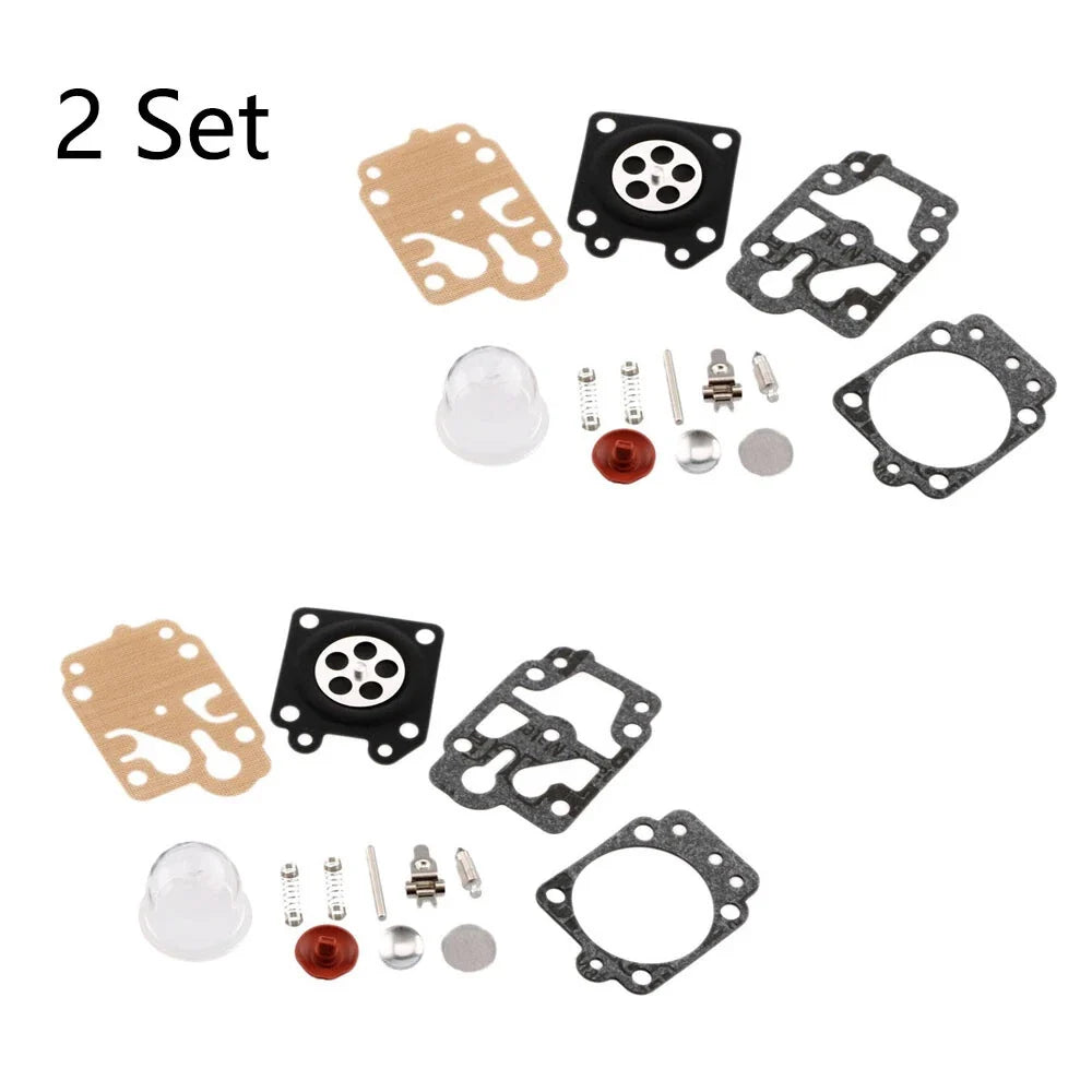 Set of 2 Carburetor Gasket Kit for Honda CG260 CG330 (43CC 52CC) 40-5/44F-5