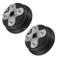 2X Brake Drum Hub for Yamaha Timberwolf 250 (1992–1998) YFB250FW YFB250