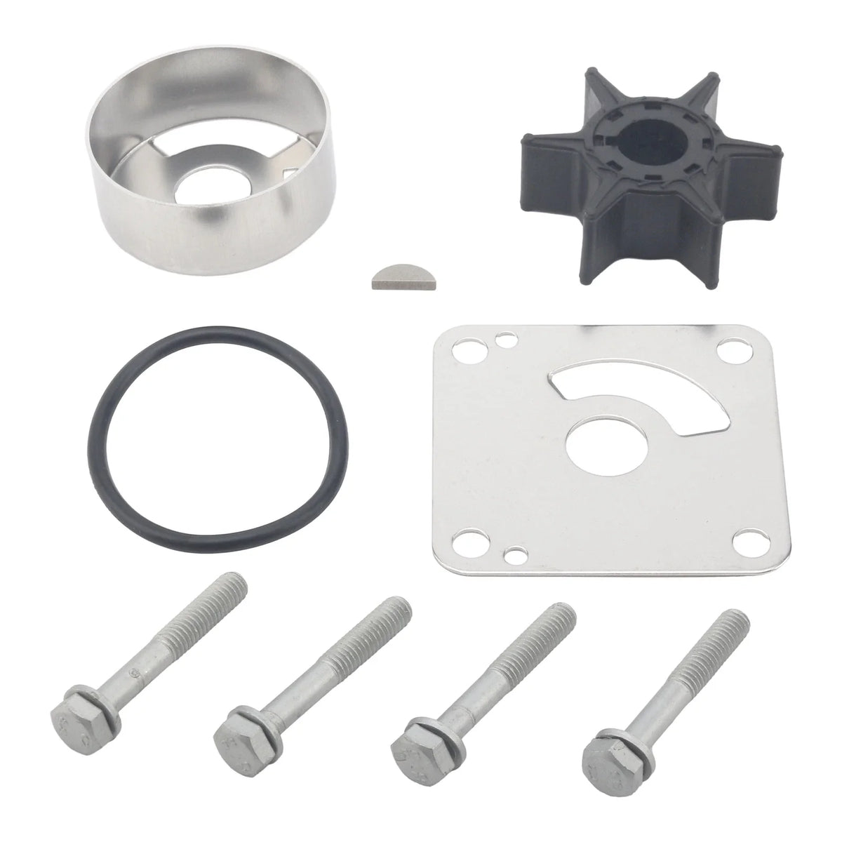 Water Pump Repair Service Kit for Yamaha Outboard (18-3431, 12277, 879137)