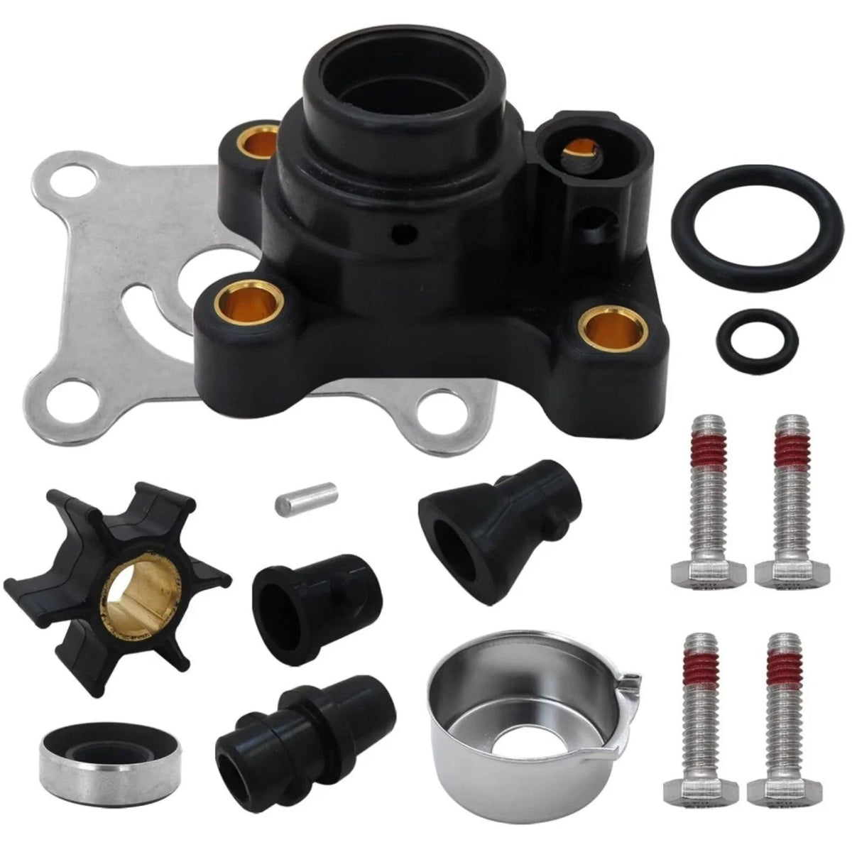 Impeller Water Pump Repair Kit for Johnson/Evinrude (9.9hp & 15hp) 394711