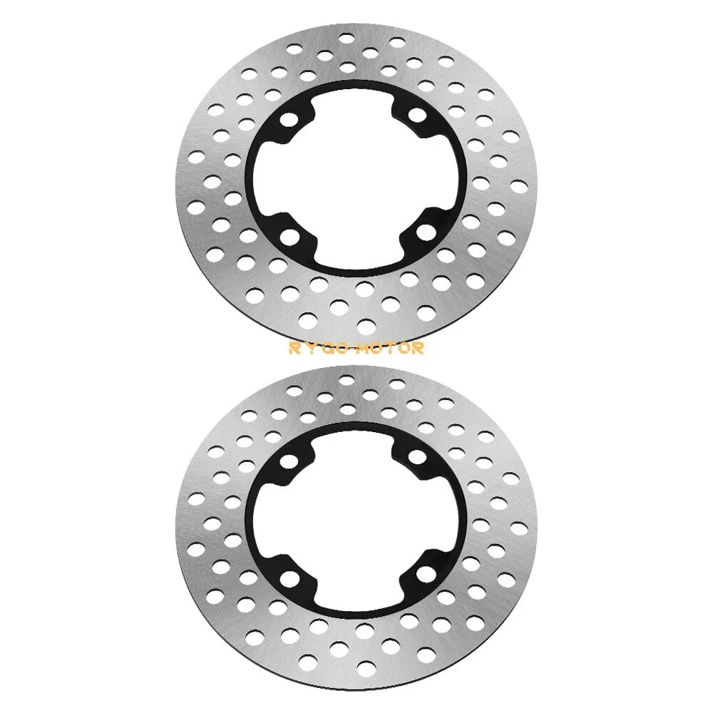 2X Front Brake Disc Rotors for Yamaha Grizzly 350/400/450 (2007–2014)