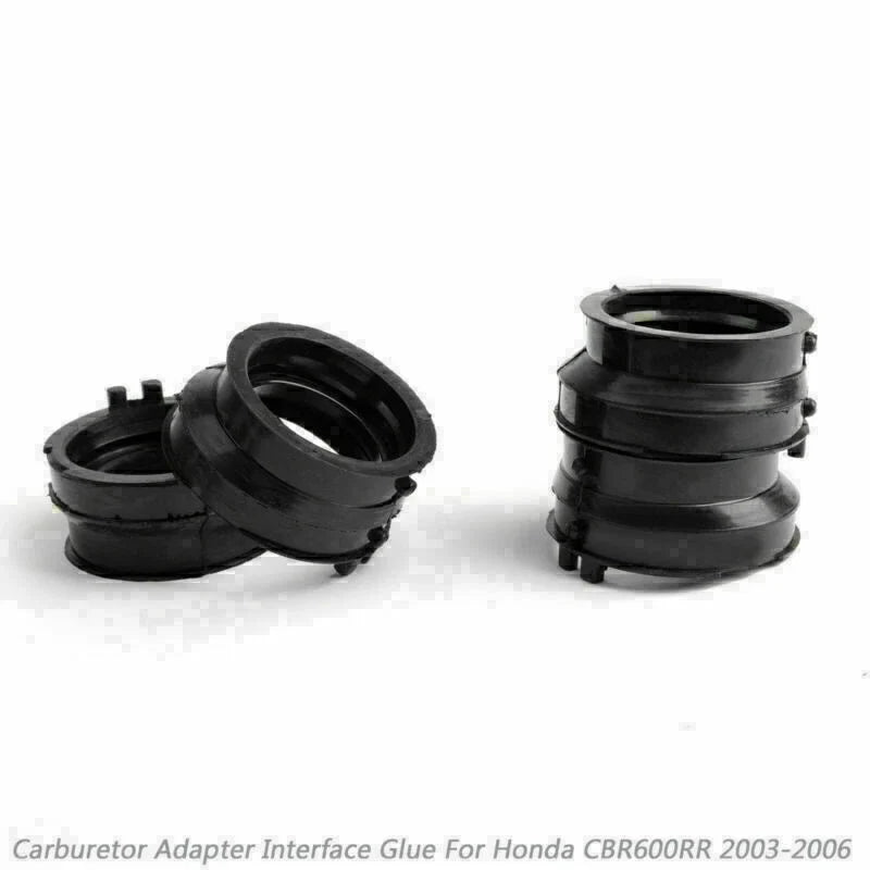 Rubber Intake Carburetor Boots for Honda CBR 600RR (2003–2006) T9