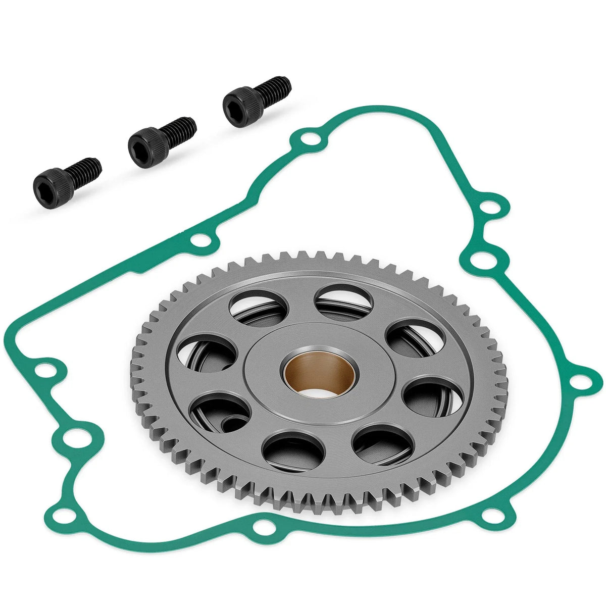 Starter Clutch One Way Bearing w/Idler Gear for Kawasaki Bayou 220 (1988–2002)