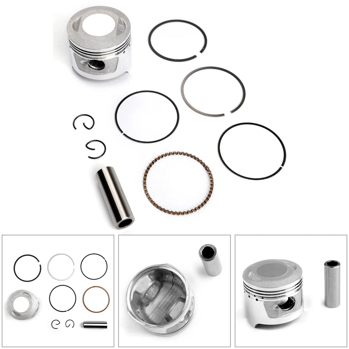 Piston Ring Kit for Honda C70 CRF70F CT70 XR70R S65 (1970–2023) 47mm STD