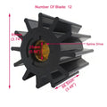 Water Pump Impeller for Jabsco Johnson Caterpillar (09-814B, 4L8470)