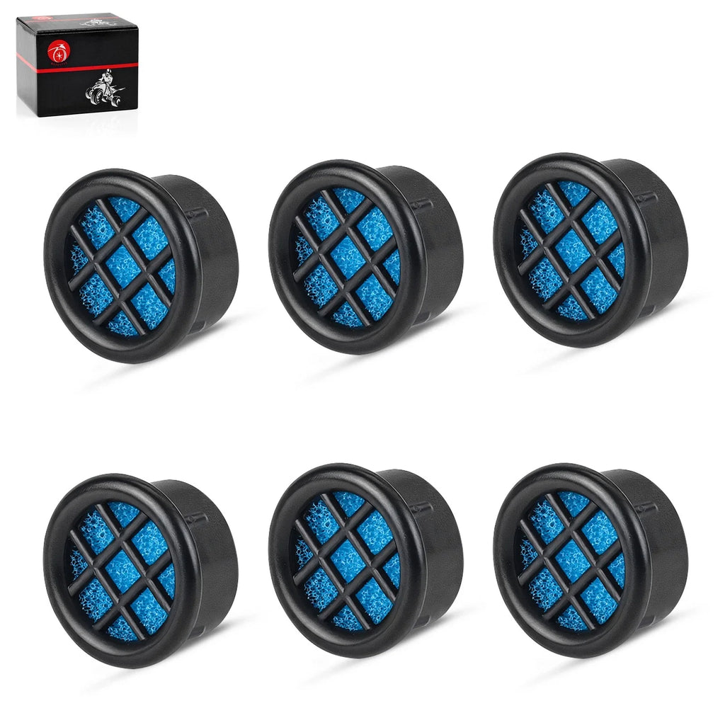 Set of 6 Air Box Filter Vents for ATV UTV Motorcycle Scooter