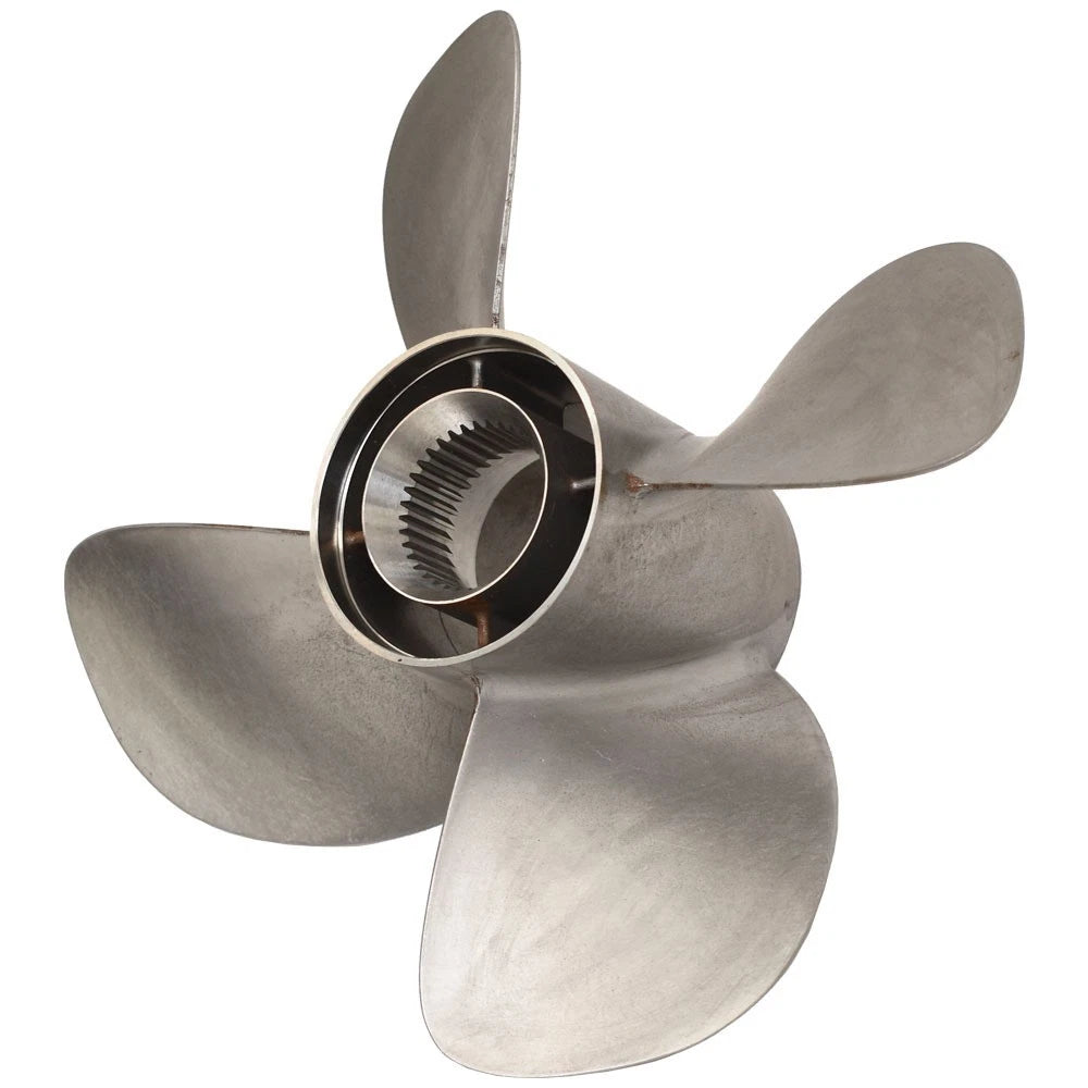 Mercury Bravo III Boat Propeller 48-8M8022460 - LH Stainless 15 X 28P