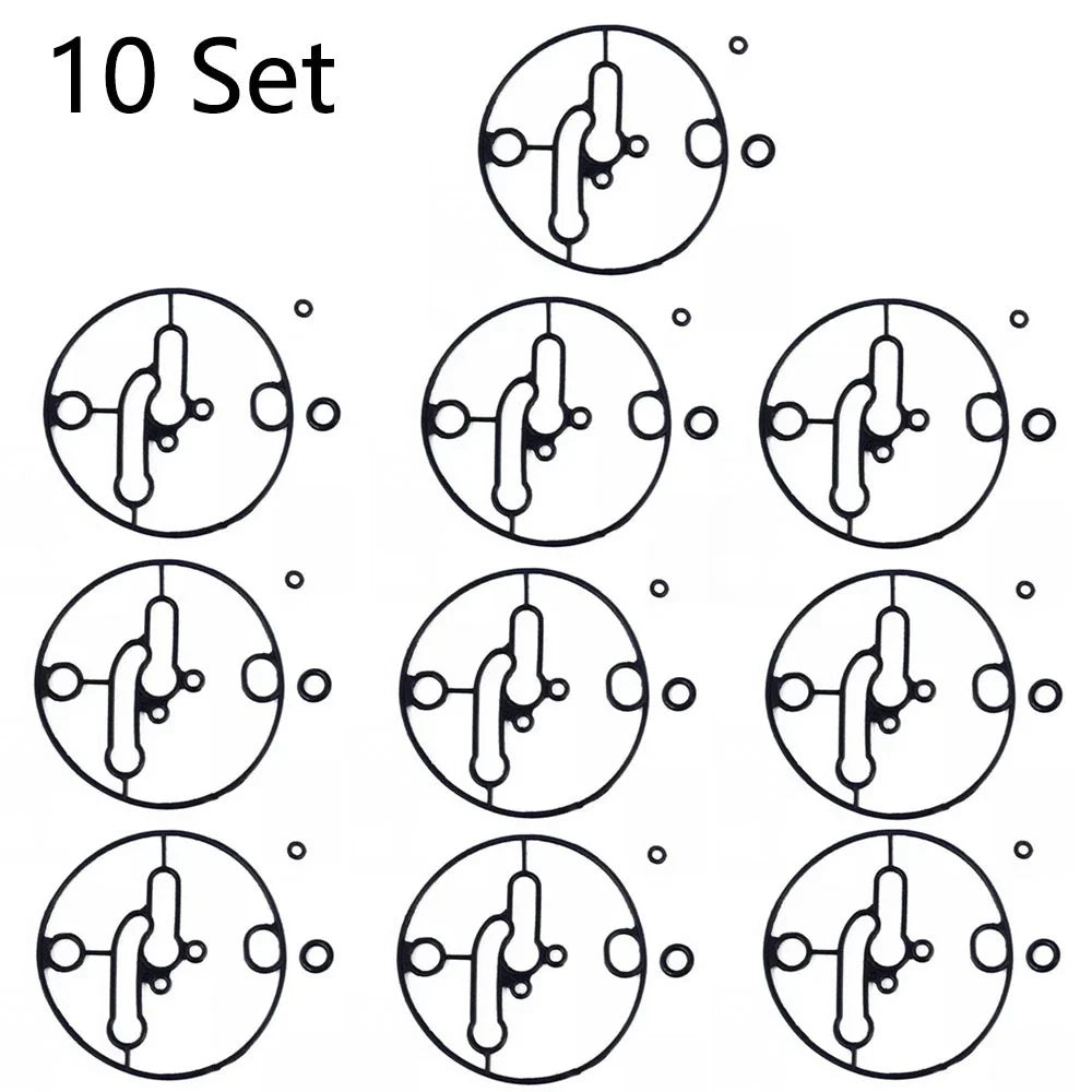 Set of 10 Carburetor Bowl Gasket Kits for Nikki B&S (698781, 796184, 799727)