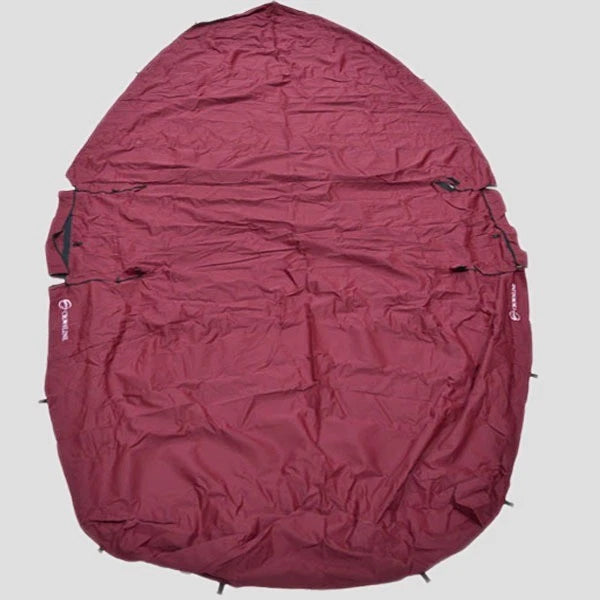 Crownline Boat Mooring Cover CW192RBU-F - 240 LS Wine with Platform Andtower