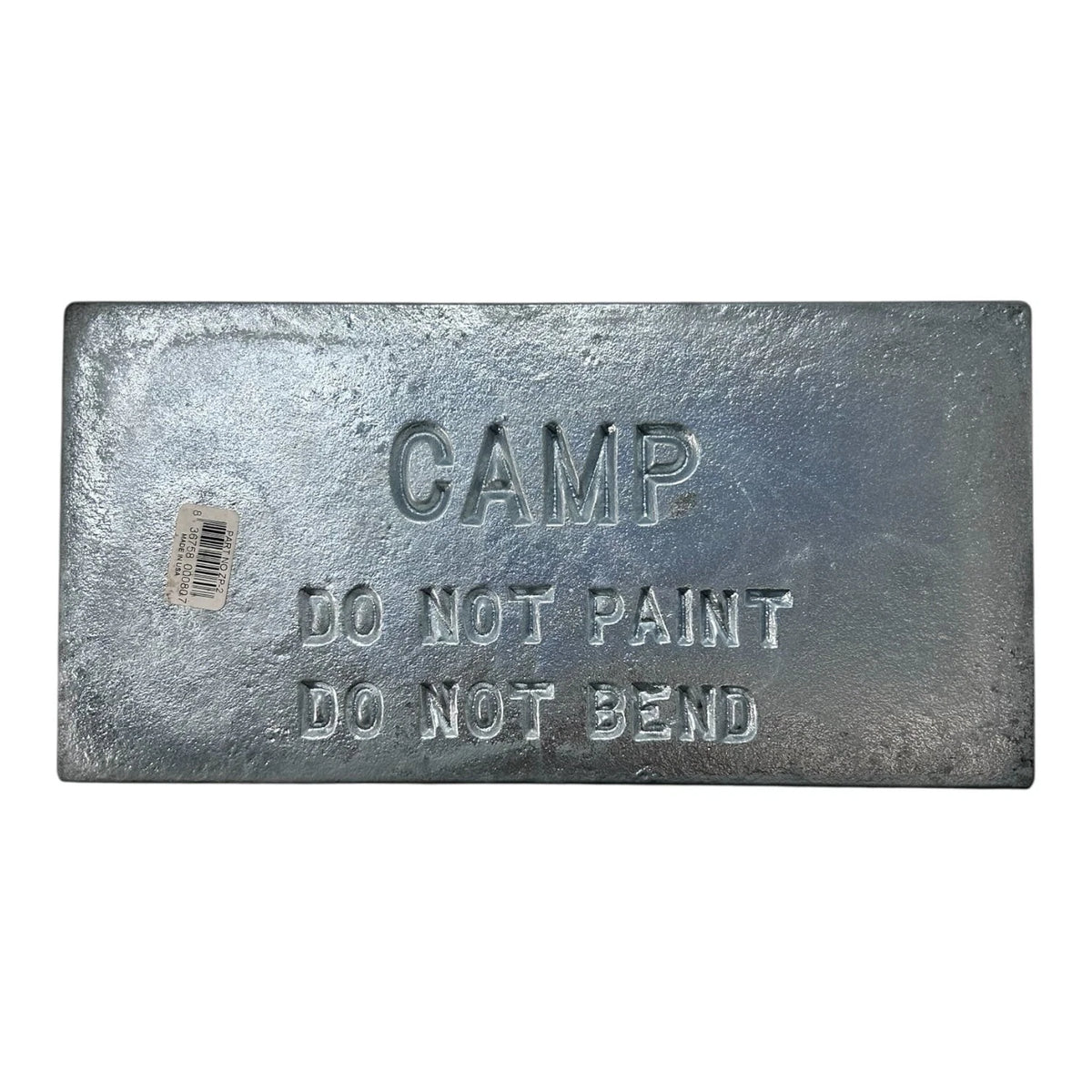 CAMP ZP-2, Marine Boat Zinc Anode Plate 12'' X 6'' X 1/2'', OEM