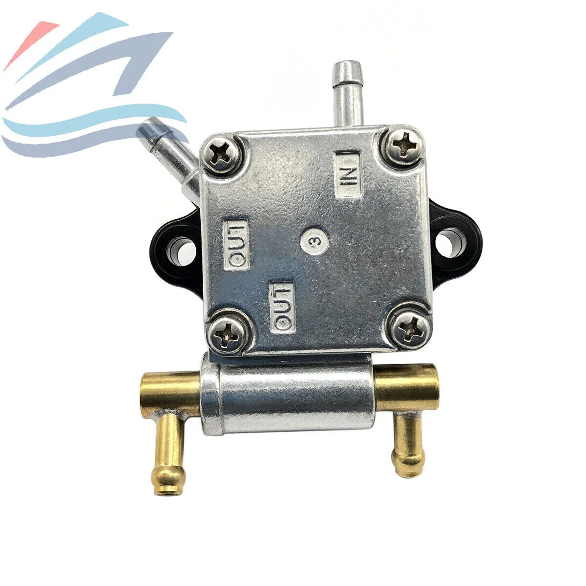 EM Fuel Pump Assembly for Yamaha F15 F20 HP Outboard (2000–2023) 6AH-24410-00