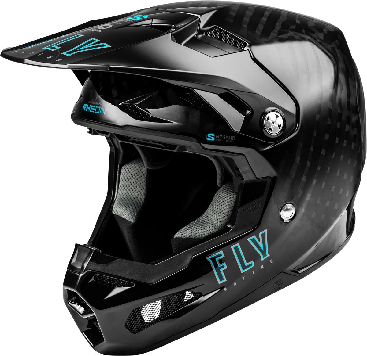 Fly Racing Formula S Carbon Helmet Black Large Offroad Motorcycle Helmet