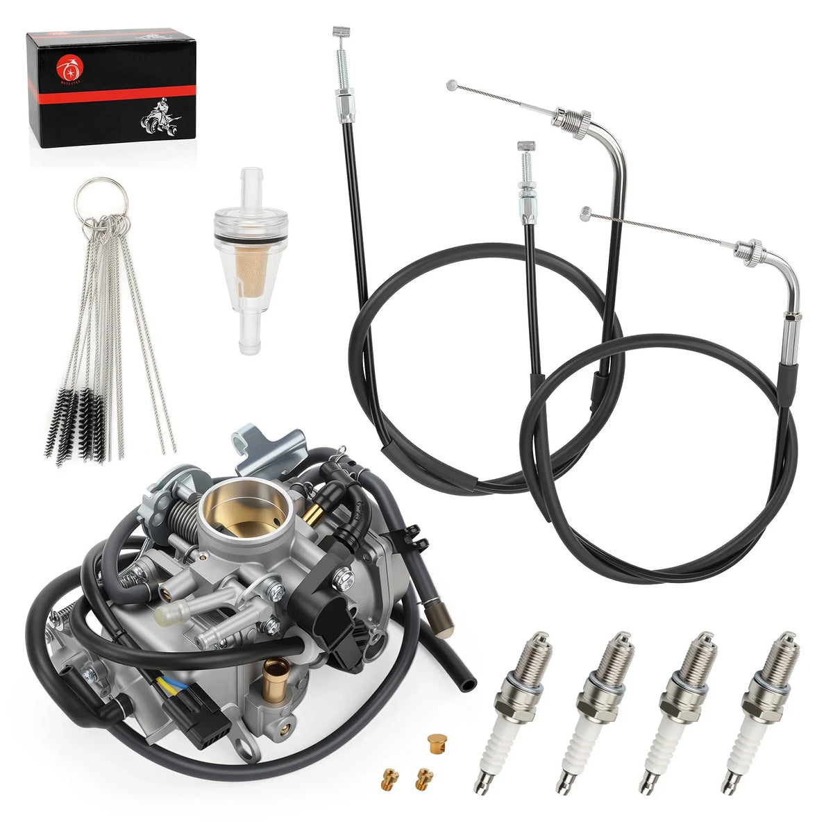 Carburetor Assembly for Honda Shadow Aero 750 VT750C (2004–2009) w/ Throttle Cable