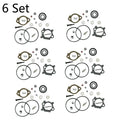Set of 6 Carburetor Repair Kits for B&S 492495 493762 498260