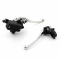 Chrome Hand Control Reservoir Brake Clutch Levers for Motorcycle (T9)