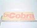 OMC Cobra Sterndrive Motors 37-1/2"x12" Red Wall Sticker Decal OEM FREE SHIP