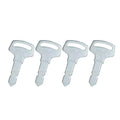 4X Ignition Key SBA385210370 for Holland TC21DA TC23DA T1010 T1030 TC26DA