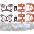 2Pcs OMC BRP Johnson Evinrude Carburetor Carb Repair Kit Assembly 439076 398526