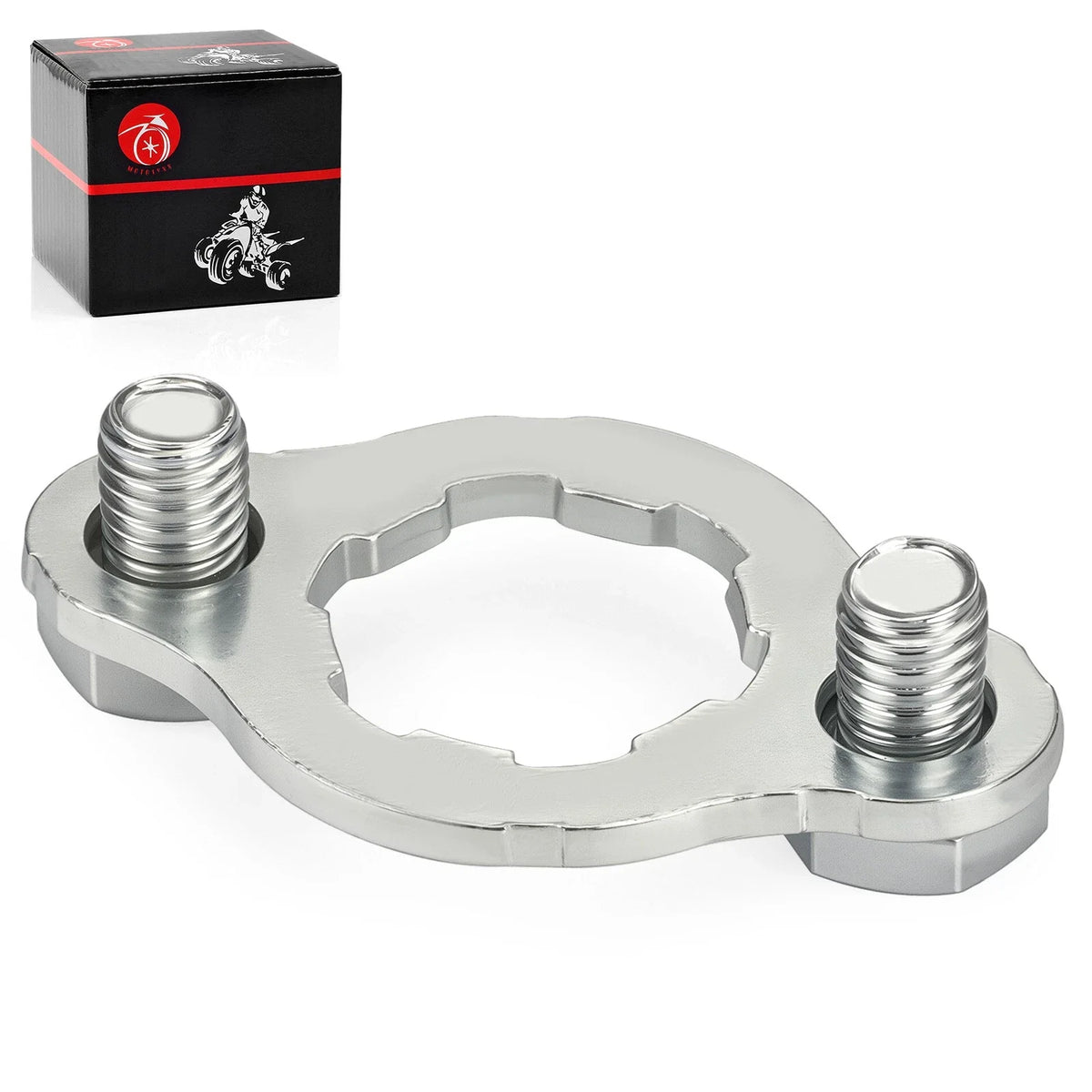 Front Sprocket Retainer Plate with Bolts for Honda CRF80F CT70 C70 XR75 XL75 (2004–2023)