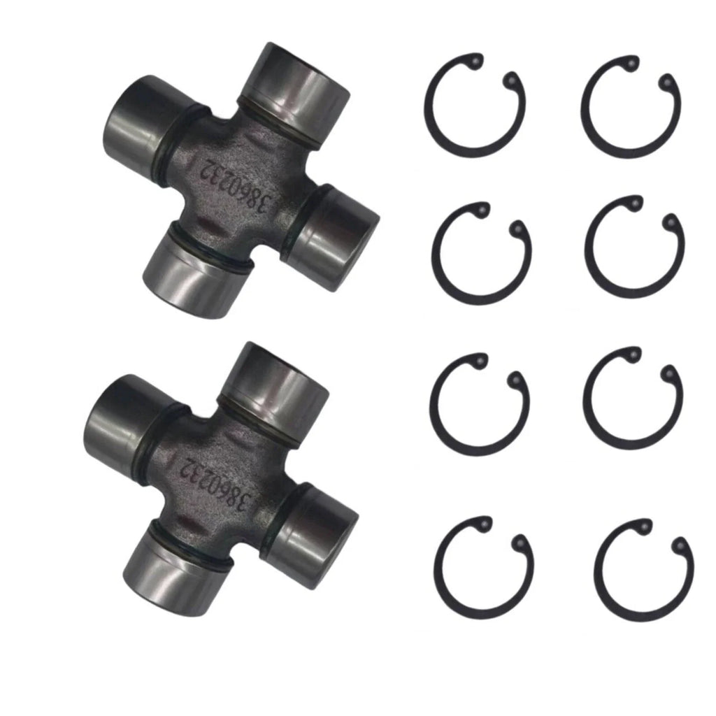 2Pcs U-Joint for MerCruiser Alpha One Gen 2 Bravo (Cross Bearing)