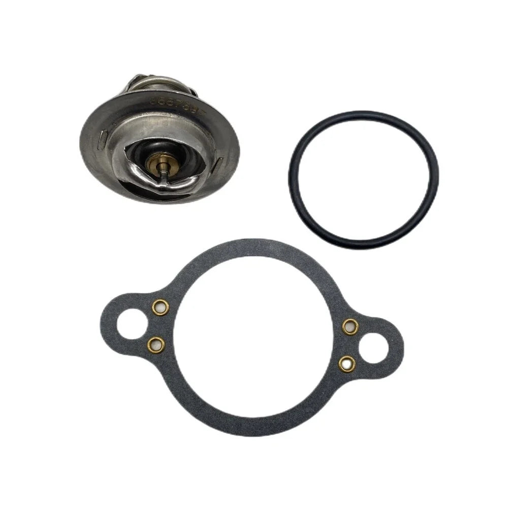 Thermostat Kit W/Gasket 150 Degree for Volvo Penta 4.3 5.0 5.7 L (1990–2023) 3852111 3852071