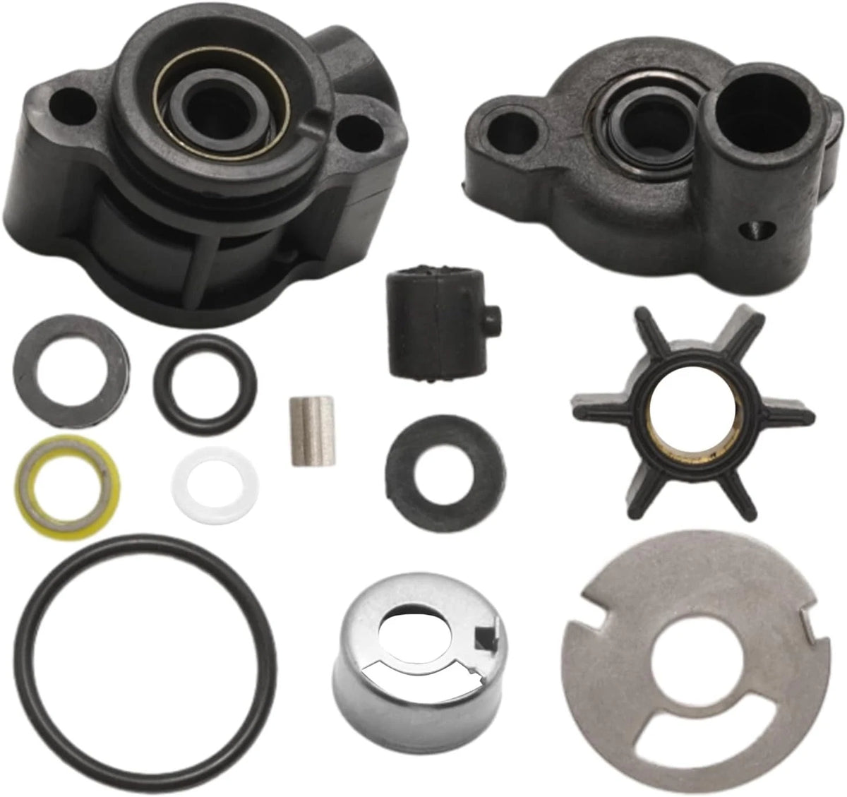 0.438" Water Pump Rebuild Kit for 4 4.5 6 7.5 9.8 89980T1 89980Q1 92970A5 Marine