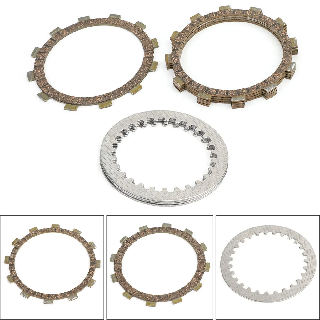 Clutch Kit Steel & Friction Plates for Yamaha XV XVS 125 250 Virago (1997–2017)