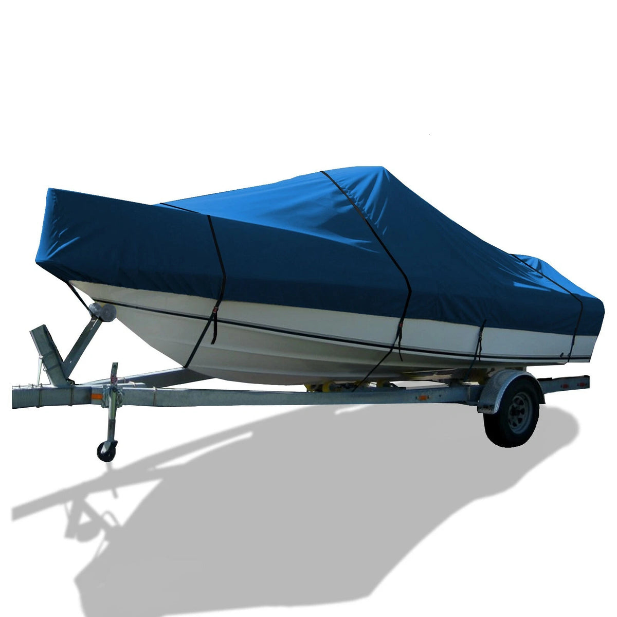 Boston Whaler 17 Montauk with Bow Rail Trailerable Boat Storage Cover Thru -2002