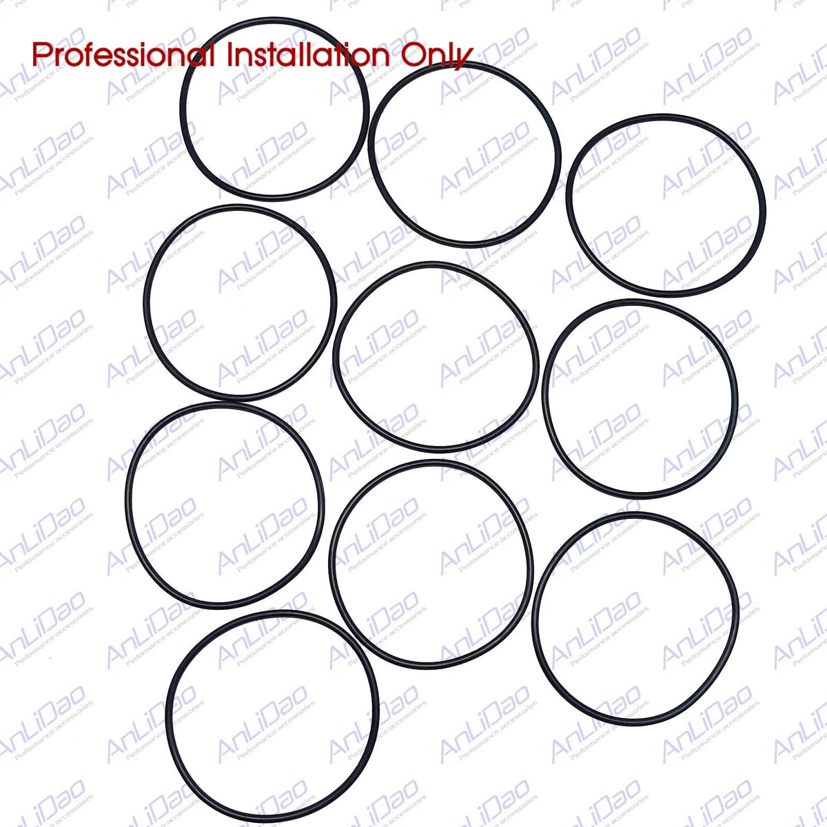 10Pcs Replaces Fit Johnson Evinrude 50 to 275HP Crankshaft Oring 305123 0305123
