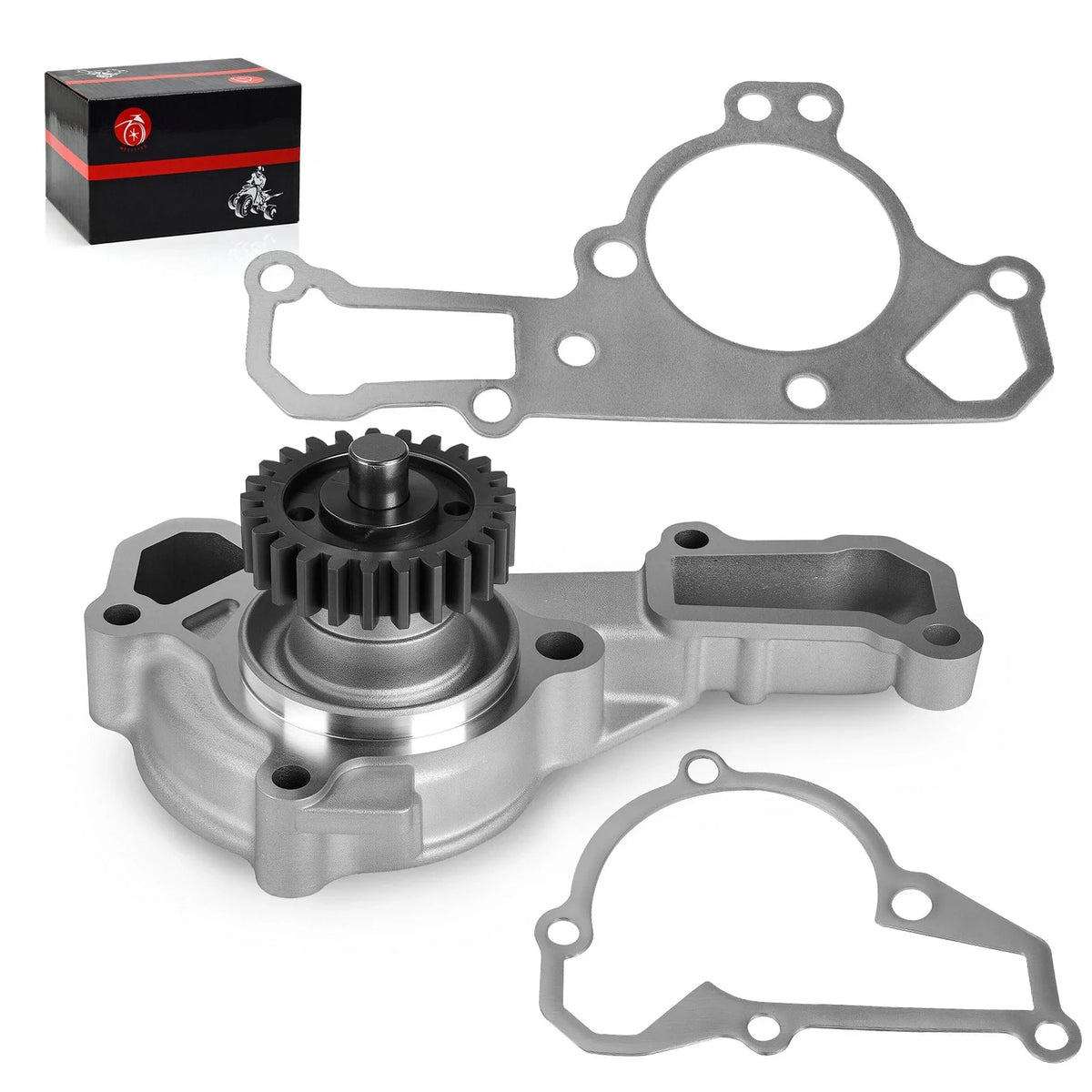 Water Pump w/ Gaskets for Kawasaki Mule 2500 KAF620C (1994–2000) 49044-2066