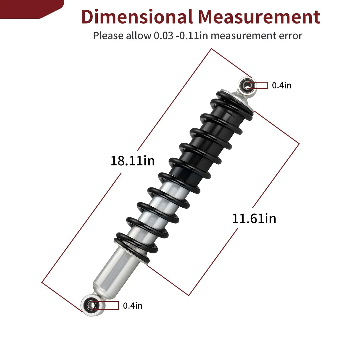 Rear Shock 52400-HP5-E31 for Honda Rancher 420 TRX420FE/FM/TE/TM/FPE/FPM (2007–2013)
