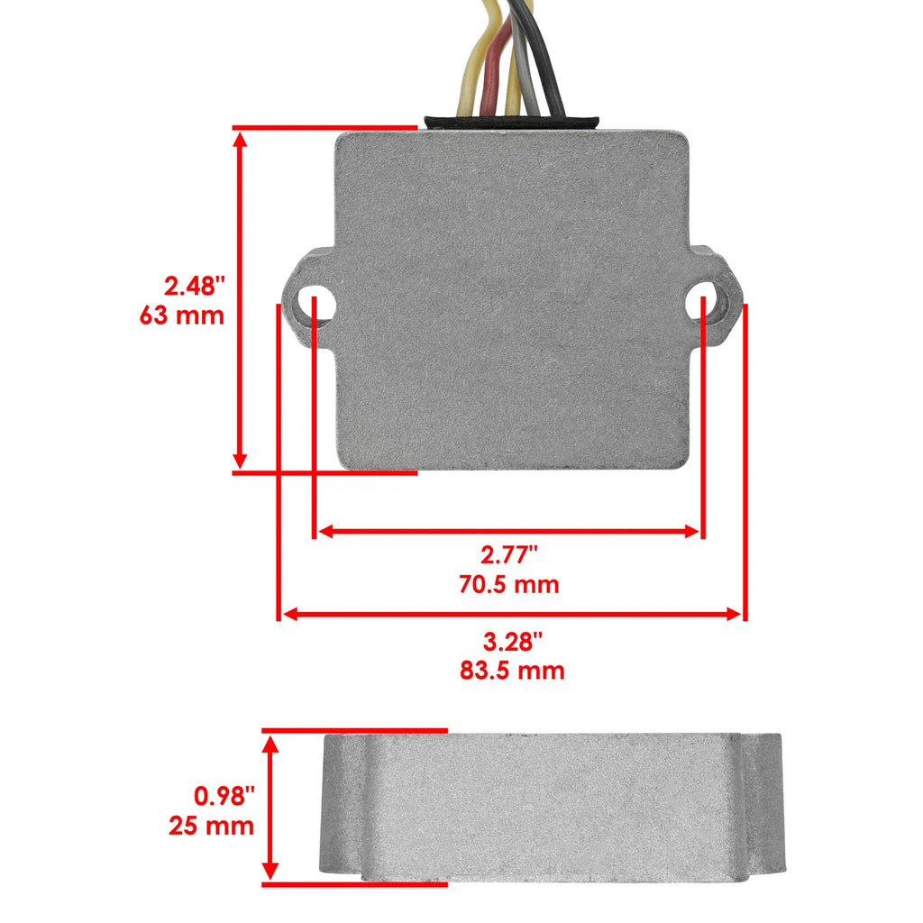 Regulator Rectifier for Mercury Force 120 120Hp (1996–1998)