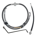 Front Brake Hose Line Pipe Kit for Yamaha Grizzly 450 YFM450 (2011–2014)