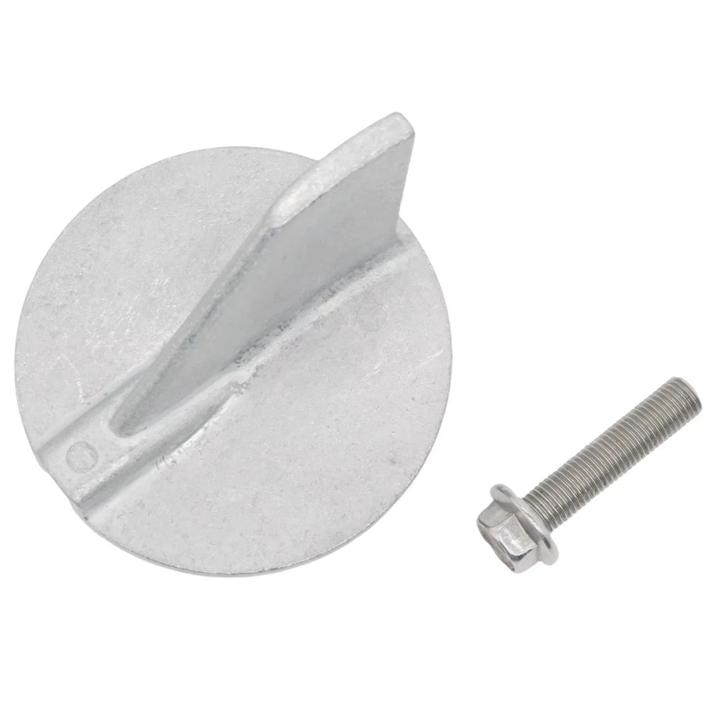 Trim Tab Anode for Yamaha Outboard 2-Stroke 60-130 F90B F115 VF90 (1990–2023) 6E5-45371-01