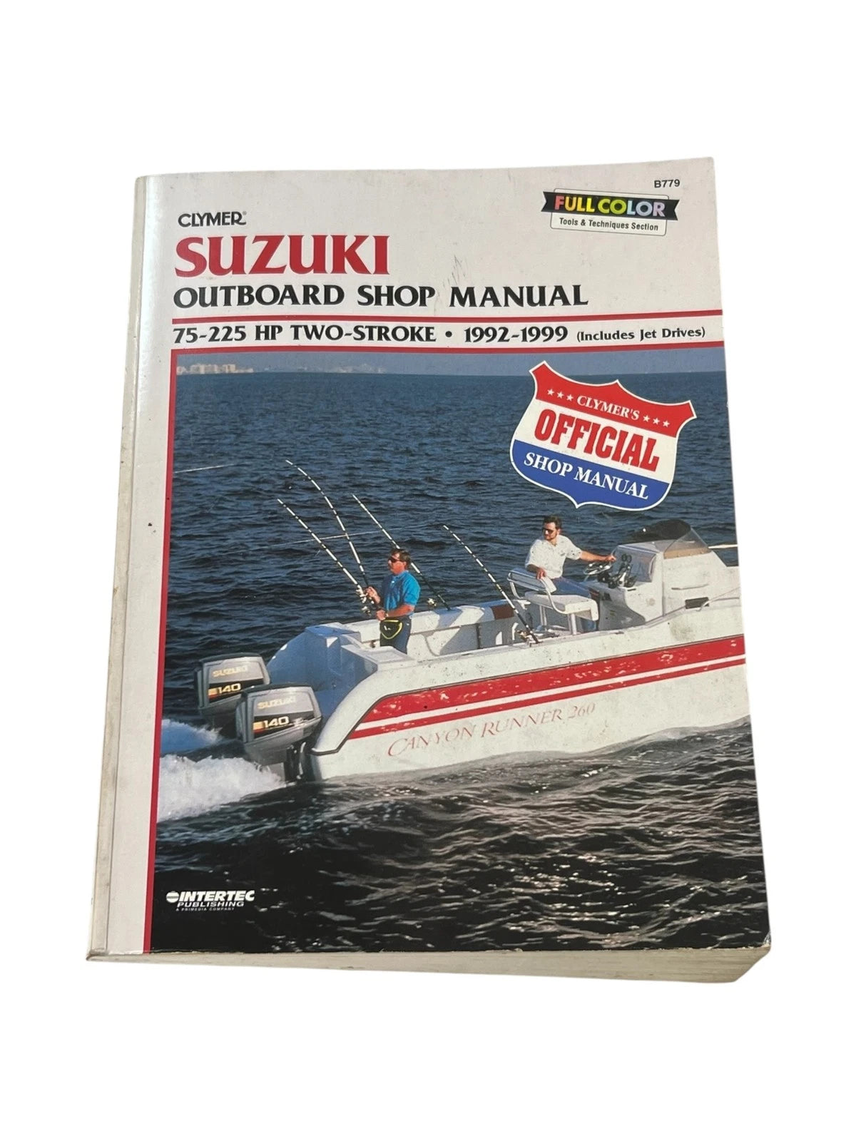 Suzuki Marine B779, Outboard Shop Manual, 75 - 225HP, 1992 - 1999, OEM