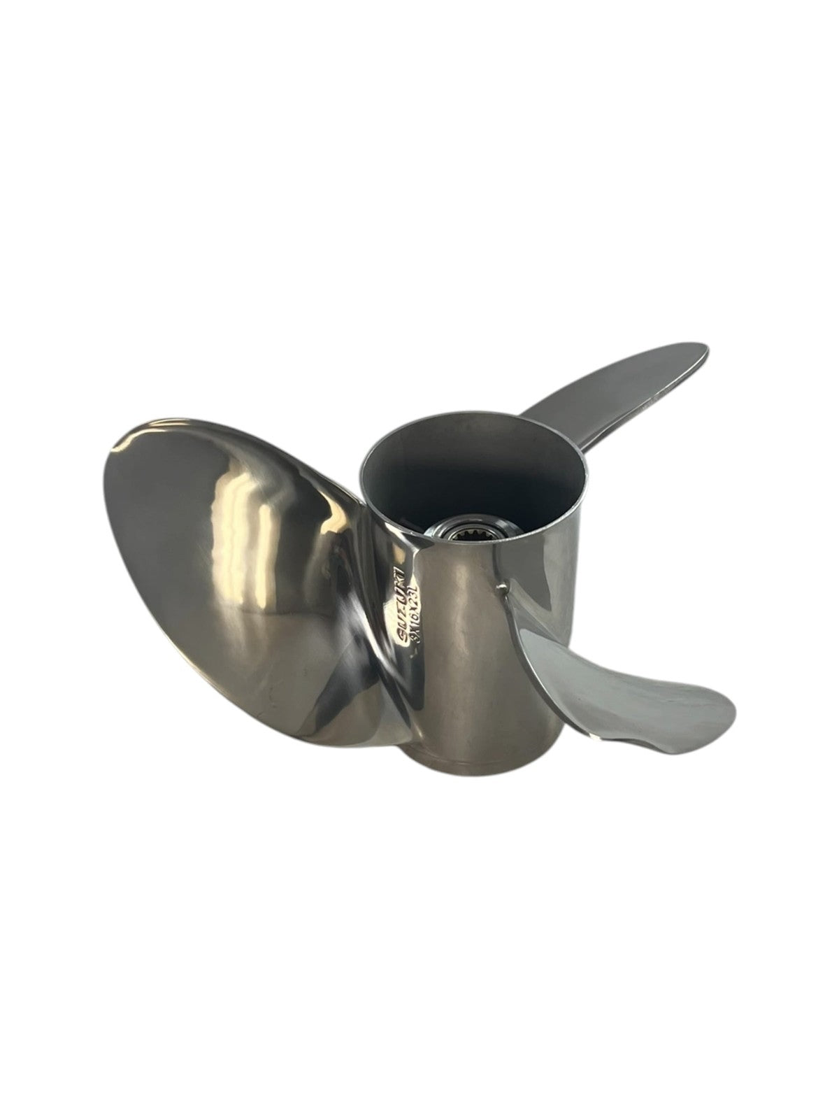 Suzuki Marine 3 X 16 X 23L LH, SS Watergrip Hub Propeller, OEM (damages)