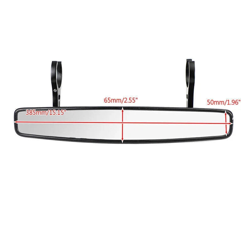 15" Rear View Mirror for Polaris RZR 800 S 900 S 1000 S XP 1000 Turbo