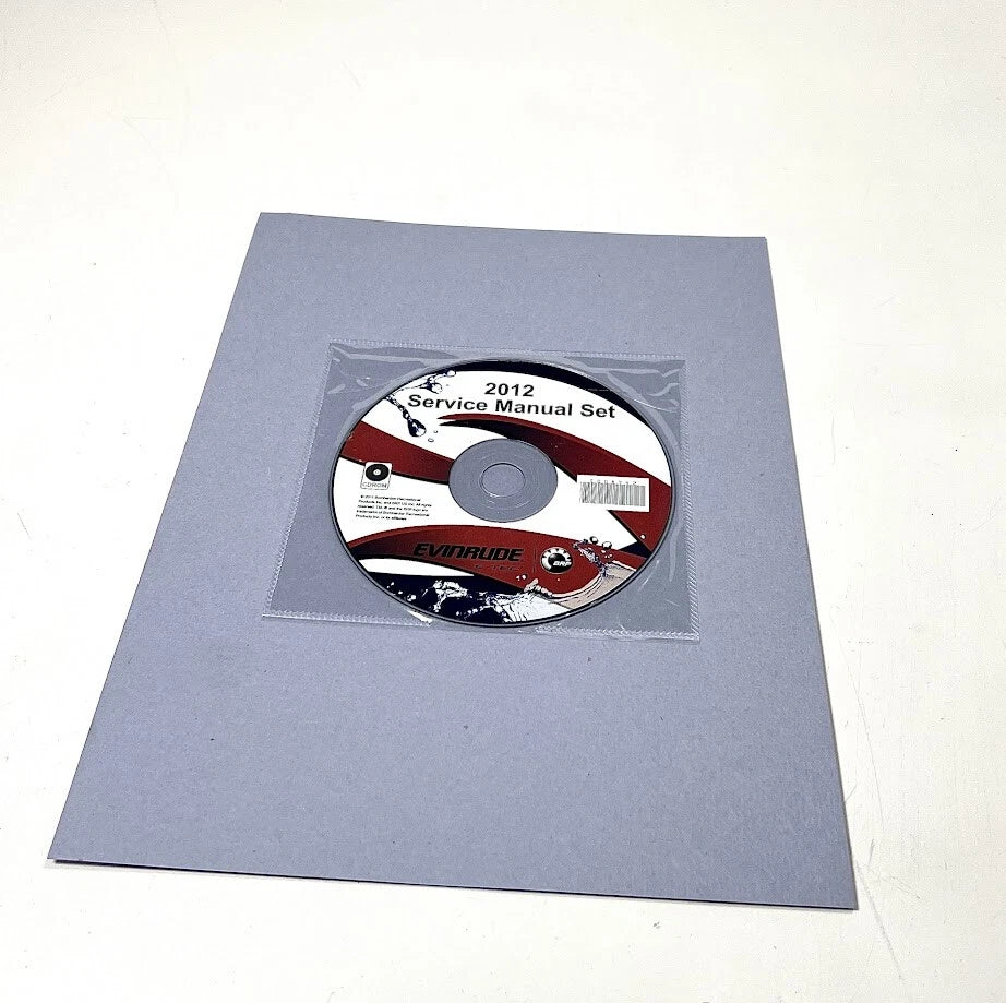 Evinrude 5008742, 2012 E-TEC, Service Manual Set, CDROM, OEM