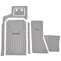 Malibu Boat Non-Skid Mats 4750035 - Wakesetter 22 LSV Gray (9PC)