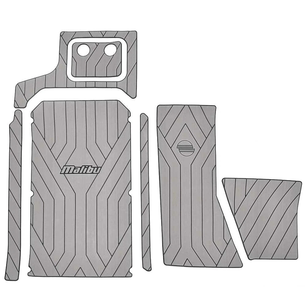 Malibu Boat Non-Skid Mats 4750035 - Wakesetter 22 LSV Gray (9PC)